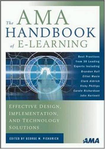 The AMA Handbook Of E Learning
