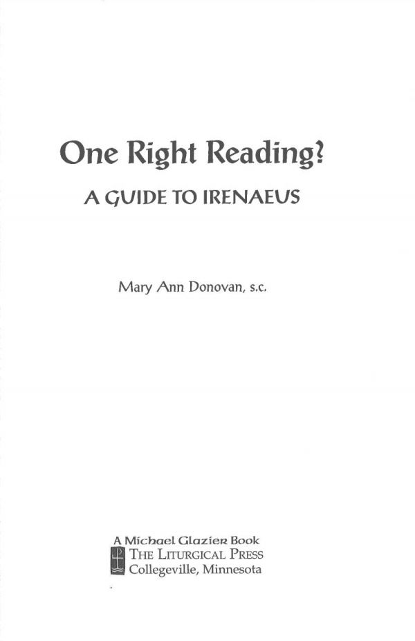 One Right Reading?