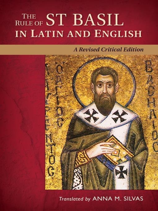 The Rule of St Basil in Latin and English