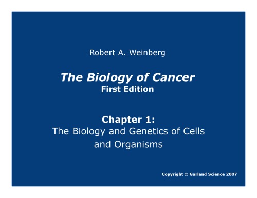 The Biology of Cancer CD-ROM