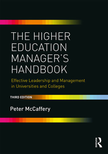 The Higher Education Manager's Handbook