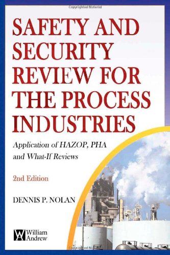 Safety and Security Review for the Process Industries