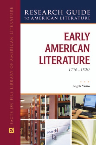 Early American Literature, 1776-1820