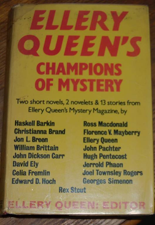 Ellery Queen's Champions of Mystery (G K Hall Large Print Book Series)