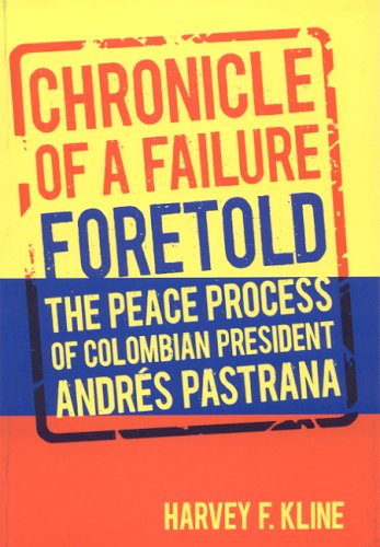 Chronicle of a Failure Foretold : the Peace Process of Columbian President Andres Pastrana.