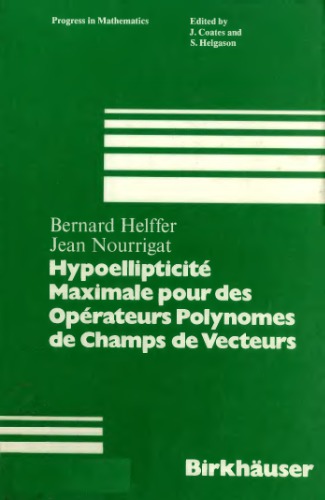 Hypoellipticite Maximale Pour Des Operateurs Polynomes de Champs de Vecteurs