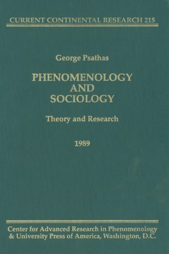 Phenomenology &amp; Sociology