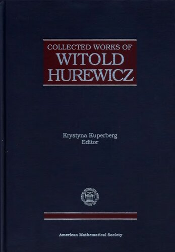 Collected Works of Witold Hurewicz