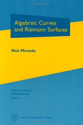Algebraic Curves and Riemann Surfaces