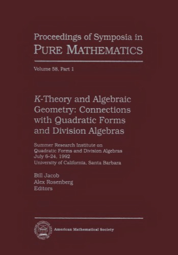 K-Theory and Algebraic Geometry