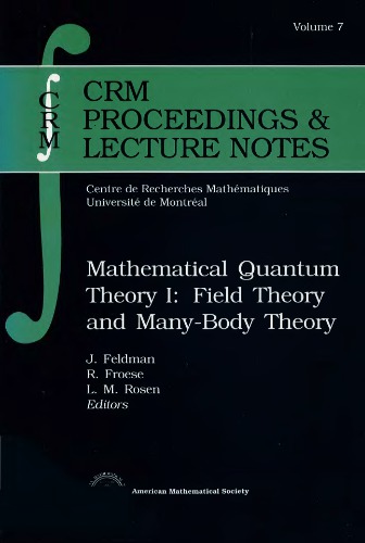 Mathematical Quantum Theory I
