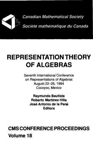 Representation Theory Of Algebras