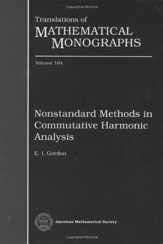 Nonstandard Methods In Commutative Harmonic Analysis