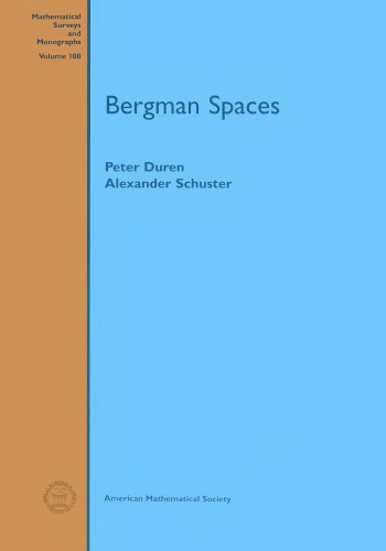 Bergman Spaces