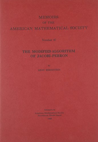 The modified algorithm of Jacobi-Perron