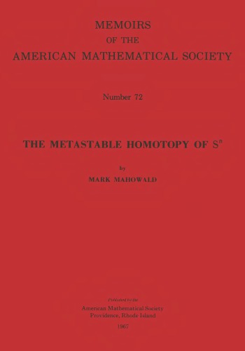 Metastable homotopy of sn.