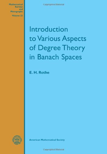 Introduction To Various Aspects Of Degree Theory In Banach Spaces