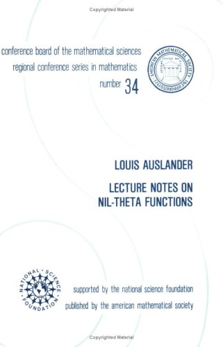 Lecture Notes on Ni Theta Functions (Regional conference series in mathematics)