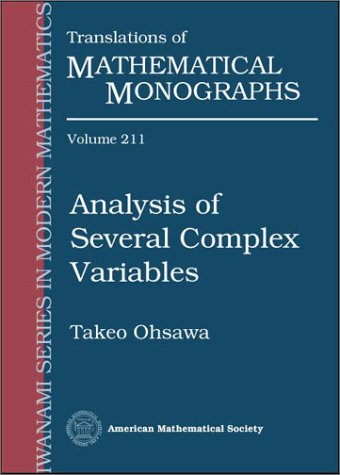 Analysis Of Several Complex Variables