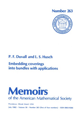 Embedding coverings into bundles with applications (Memoirs of the American Mathematical Society)