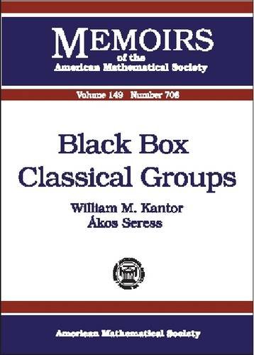 Black Box Classical Groups