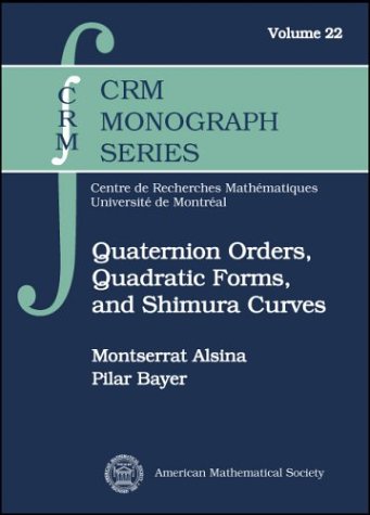 Quaternion Orders, Quadratic Forms, And Shimura Curves