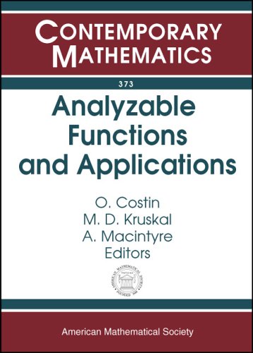 Analyzable Functions and Applications