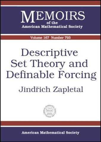 Descriptive Set Theory and Definable Forcing