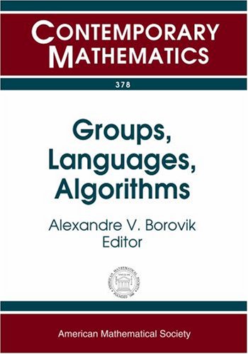 Groups, Languages, Algorithms