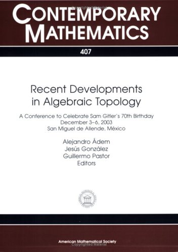 Recent Developments in Algebraic Topology