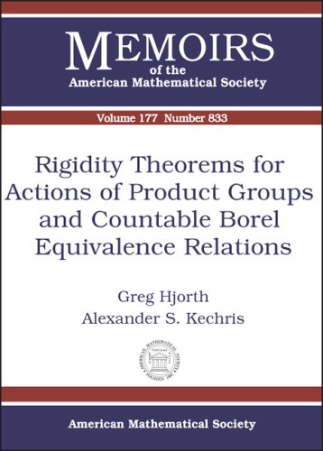 Rigidity Theorems For Actions Of Product Groups And Countable Borel Equivalence Relations