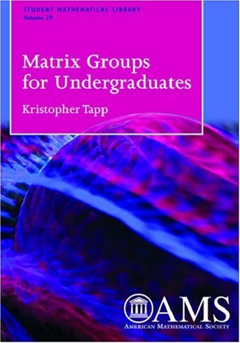 Matrix Groups for Undergraduates.