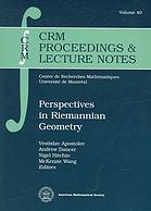 Perspectives in Riemannian Geometry (Crm Proceedings &amp; Lecture Notes, V. 40) (Crm Proceedings &amp; Lecture Notes)