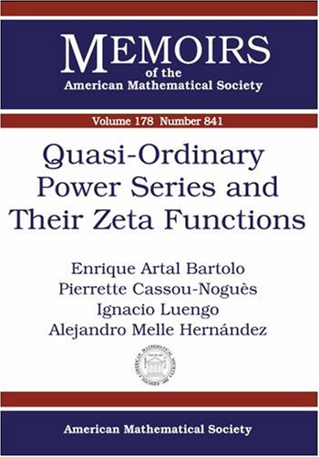 Quasi-Ordinary Power Series and Their Zeta Functions