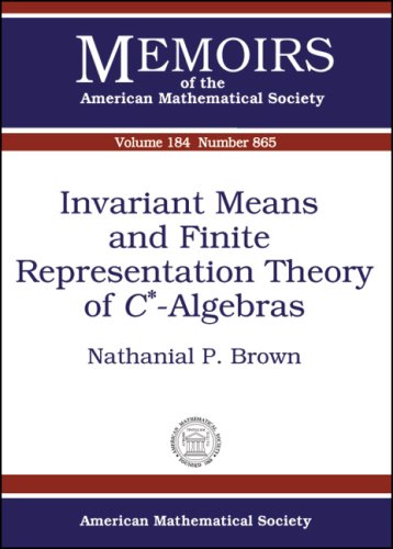 Invariant Means and Finite Representation Theory of C*-Algebras