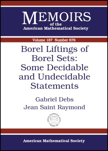 Borel Liftings of Borel Sets