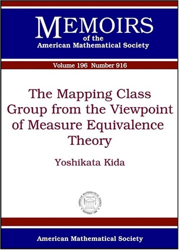 The Mapping Class Group from the Viewpoint of Measure Equivalence Theory. Yoshikata Kida