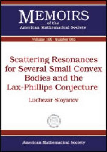 Scattering Resonances for Several Small Convex Bodies and the Lax-Phillips Conjecture