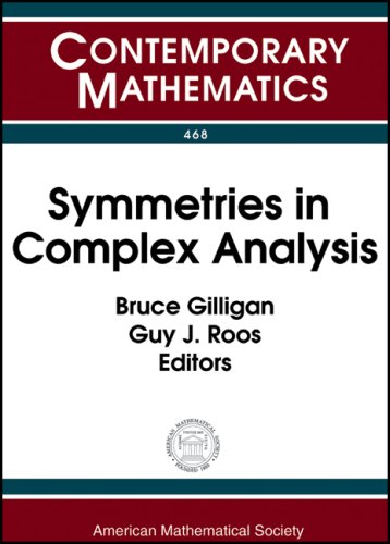 Symmetries in Complex Analysis