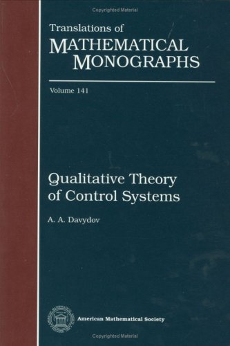 Qualitative Theory of Control Systems