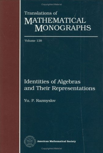 Identities of Algebras and Their Representations