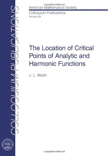 The Location of Critical Points of Analytic and Harmonic Functions