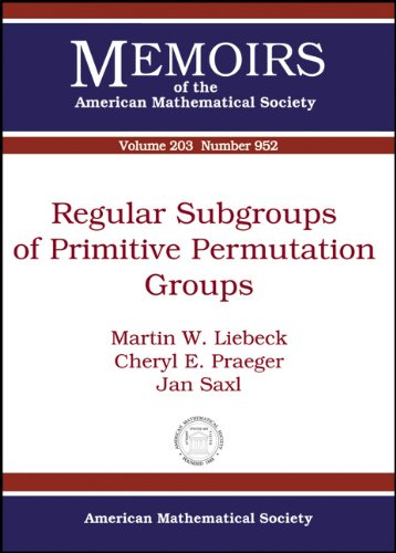 Regular Subgroups Of Primitive Permutation Groups