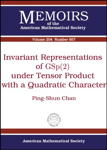 Invariant Representations of Gsp(2) Under Tensor Product with a Quadratic Character