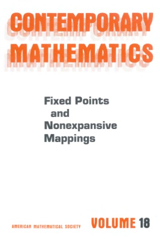 Fixed Points and Nonexpansive Mappings (Contemporary Mathematics)