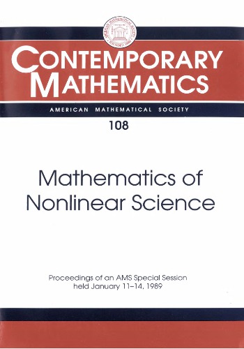 Mathematics Of Nonlinear Science