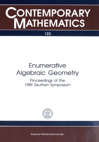 Enumerative Algebraic Geometry