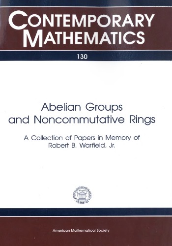 Abelian Groups and Noncommutative Rings