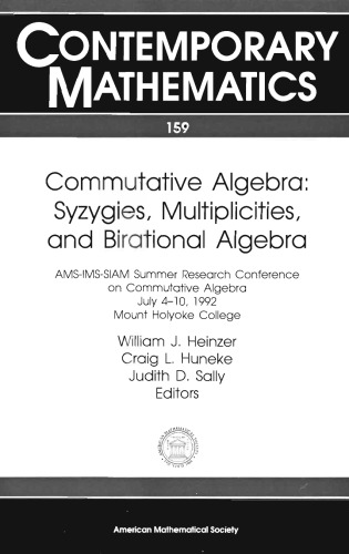 Commutative Algebra