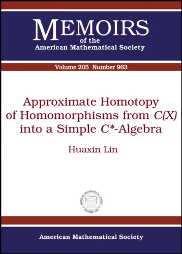 Approximate Homotopy of Homomorphisms from C(x) Into a Simple C*-Algebra